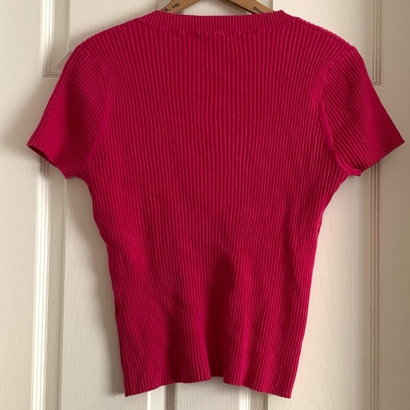 August Silk Women’s Pink Blouse Size XL - Picture 6 of 13